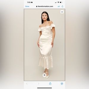 Sienna Silk Reformation Dress